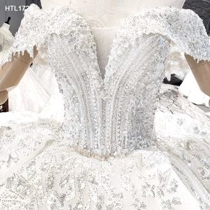 Brand new wedding dress with cathedral train.